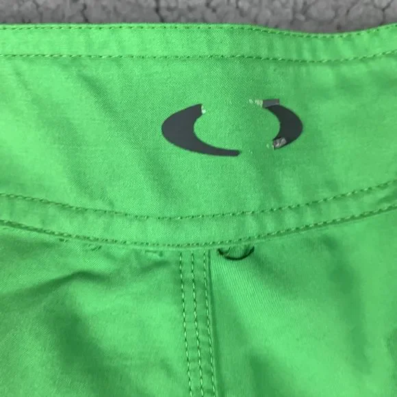 Oakley Green and Blue Men Swim Board Shorts - Picture 6 of 14